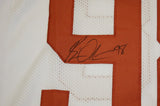 Brian Orakpo Autographed White College Style Jersey- JSA W Authenticated