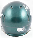 Kenneth Gainwell Autographed Eagles Speed Mini Helmet - Beckett W Hologram