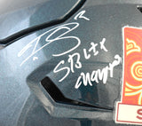 Darius Slay Signed Eagles F/S SB LIX SpeedFlex Helmet SB Champs Beckett W Holo