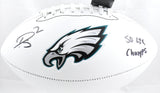 Darius Slay Signed Eagles Logo Football SB Champs - Beckett W Hologram