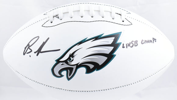 Brandon Graham Signed Philadelphia Eagles Logo Football SB Champs Beckett W Holo