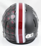 Jack Sawyer Signed Ohio State Buckeyes Black Speed Mini Helmet - Beckett W Holo