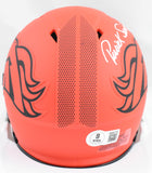 Patrick Surtain II Autographed Broncos Rave Speed Mini Helmet - Beckett W Holo