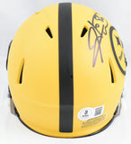 Hines Ward Autographed Pittsburgh Steelers Rave Speed Mini Helmet-Beckett W Holo