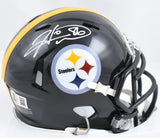 Hines Ward Signed Pittsburgh Steelers Speed Mini Helmet - Beckett W Holo *White