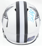 Brandon Aubrey Autographed Dallas Cowboys Rave Speed Mini Helmet - Prova *Blue