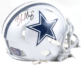 Brandon Aubrey Autographed Dallas Cowboys Speed Mini Helmet - Prova *Black