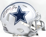 Zack Martin Autographed Dallas Cowboys Speed Mini Helmet - Beckett W Hologram