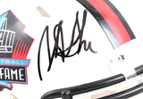 Sterling Sharpe Shannon Sharpe Signed NFL HOF Speed Mini Helmet- Beckett W Holo