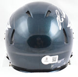 Eric Allen Autographed Philadelphia Eagles Speed Mini Helmet - Beckett W Holo