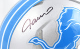 Jameson Williams Autographed Detroit Lions Speed Mini Helmet- Beckett W Hologram