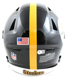 Troy Polamalu Signed Pittsburgh Steelers F/S SpeedFlex Helmet - Beckett W Holo