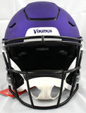 Justin Jefferson Autographed Vikings F/S SpeedFlex Helmet - Beckett W Hologram