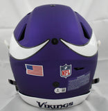 Justin Jefferson Autographed Vikings F/S SpeedFlex Helmet - Beckett W Hologram