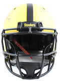 Troy Polamalu Autographed Steelers F/S Rave Speed Authentic Helmet - Beckett W