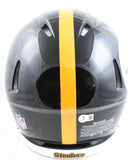 Troy Polamalu Autographed Steelers F/S Speed Authentic Helmet - Beckett W Holo