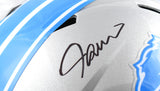 Jameson Williams Autographed Detroit Lions F/S Speed Helmet - Beckett W Hologram