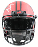 Thomas/Kelly/Reed Signed Bills F/S Rave Speed Authentic Helmet- Beckett W Holo