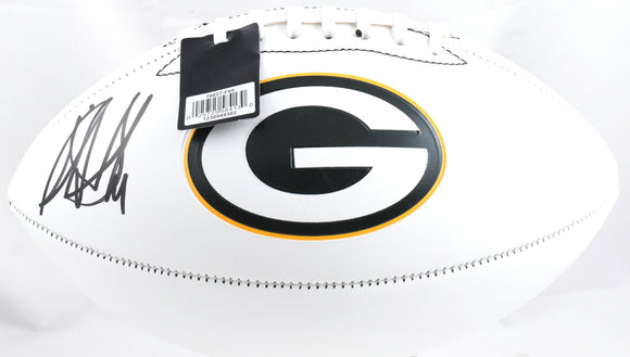 Sterling Sharpe Autographed Green Bay Packers Logo Football - Beckett W Hologram