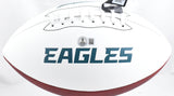 Eric Allen Autographed Philadelphia Eagles Logo Football HOF- Beckett W Hologram