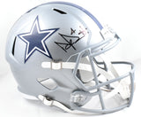 Dak Prescott Autographed Dallas Cowboys F/S Speed Helmet - Beckett W Hologram