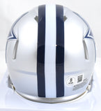 Dak Prescott Autographed Dallas Cowboys Speed Mini Helmet - Beckett W Hologram