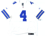 Dak Prescott Autographed Dallas Cowboys White Nike Game Jersey - Beckett W Holo