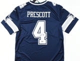 Dak Prescott Autographed Dallas Cowboys Nike Limited Vapor Jersey-Beckett W Holo