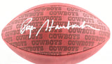 Roger Staubach Autographed Dallas Cowboys Showcase Duke Football- Beckett W Holo