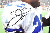 Emmitt Smith Jimmy Johnson Signed Cowboys 16x20 Celebration Photo-Beckett W Holo