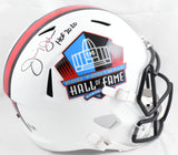 Jimmy Johnson Autographed NFL HOF F/S Speed Helmet w/HOF - Beckett W Hologram