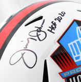 Jimmy Johnson Autographed NFL HOF F/S Speed Helmet w/HOF - Beckett W Hologram