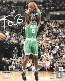 Kevin Garnett Autographed Boston Celtics 8x10 Jump Shot Photo-Beckett W Hologram