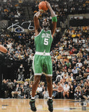 Kevin Garnett Autographed Boston Celtics 16x20 Jump Shot Photo - Beckett W Holo