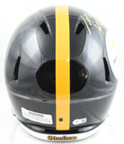 T.J. Watt Autographed Pittsburgh Steelers F/S Speed Helmet - Beckett W Hologram