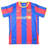 Lionel Messi Signed FC Barcelona Home Soccer Jersey #10 - Beckett W Hologram *L