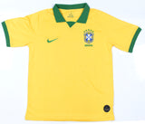 Neymar JR Autographed Brazil Home Soccer Jersey #10 - Beckett Hologram *M