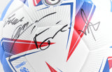 Marquinhos/Pepe/Paqueta/Martinelli/Ederson/Magalhaes Autographed Soccer Ball JSA