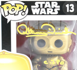 Anthony Daniels Autographed C-3PO Funko Pop #13 Star Wars - Beckett W Hologram