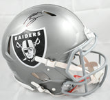 Ashton Jeanty Signed Raiders F/S Flash Speed Auth Helmet-Beckett W *Damaged