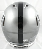 Ashton Jeanty Signed Raiders F/S Flash Speed Auth Helmet-Beckett W *Damaged