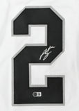 Ashton Jeanty Autographed White Pro Style Jersey - Beckett W Hologram *Silver