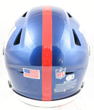 Abdul Carter Autographed New York Giants F/S SpeedFlex Helmet - Beckett W Holo