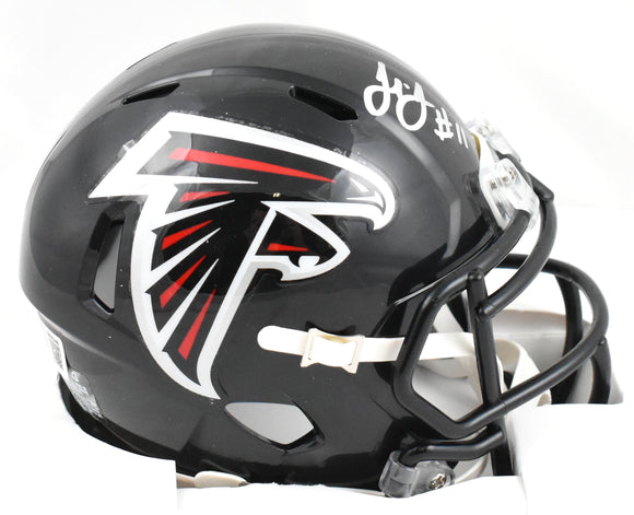 Julio Jones Signed Atlanta Falcons Speed Mini Helmet- Beckett W Hologr – The Jersey Source