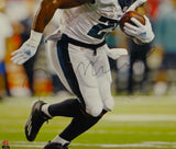 DeMarco Murray Autographed Eagles 16x20 Vertical Running Photo- JSA Auth