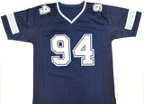 DeMarcus Ware Autographed Blue Pro Style Jersey - Beckett W Hologram *Black