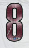 Brian Robinson Jr. Autographed White Pro Style Jersey-Beckett W Hologram *Silver