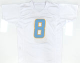 Omarion Hampton Autographed White Pro Style Jersey - Beckett W Hologram *Black