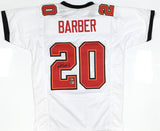 Ronde Barber Autographed White Pro Style Jersey - Beckett W Hologram *Black