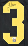 Jack Sawyer Autographed Black Pro Style Jersey - Beckett W Hologram *Black